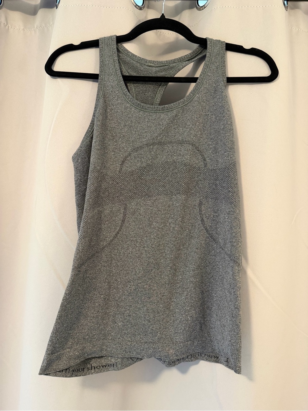 lululemon athletica Swiftly Heather Grey Racerback Tank